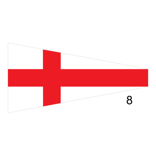 8 Flag logo