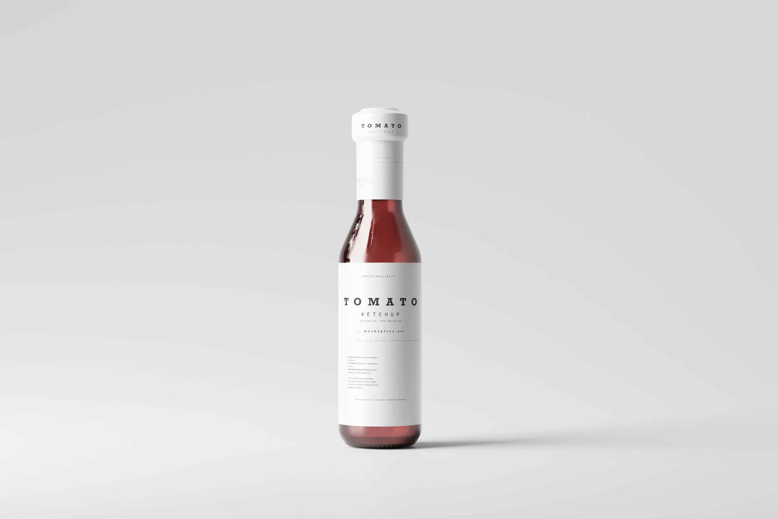 8 Ketchup Bottles Mockups in Varied Visions FREE PSD