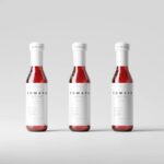 8 Ketchup Bottles Mockups in Varied Visions