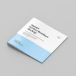8 Mockups of Thin Square Brochure