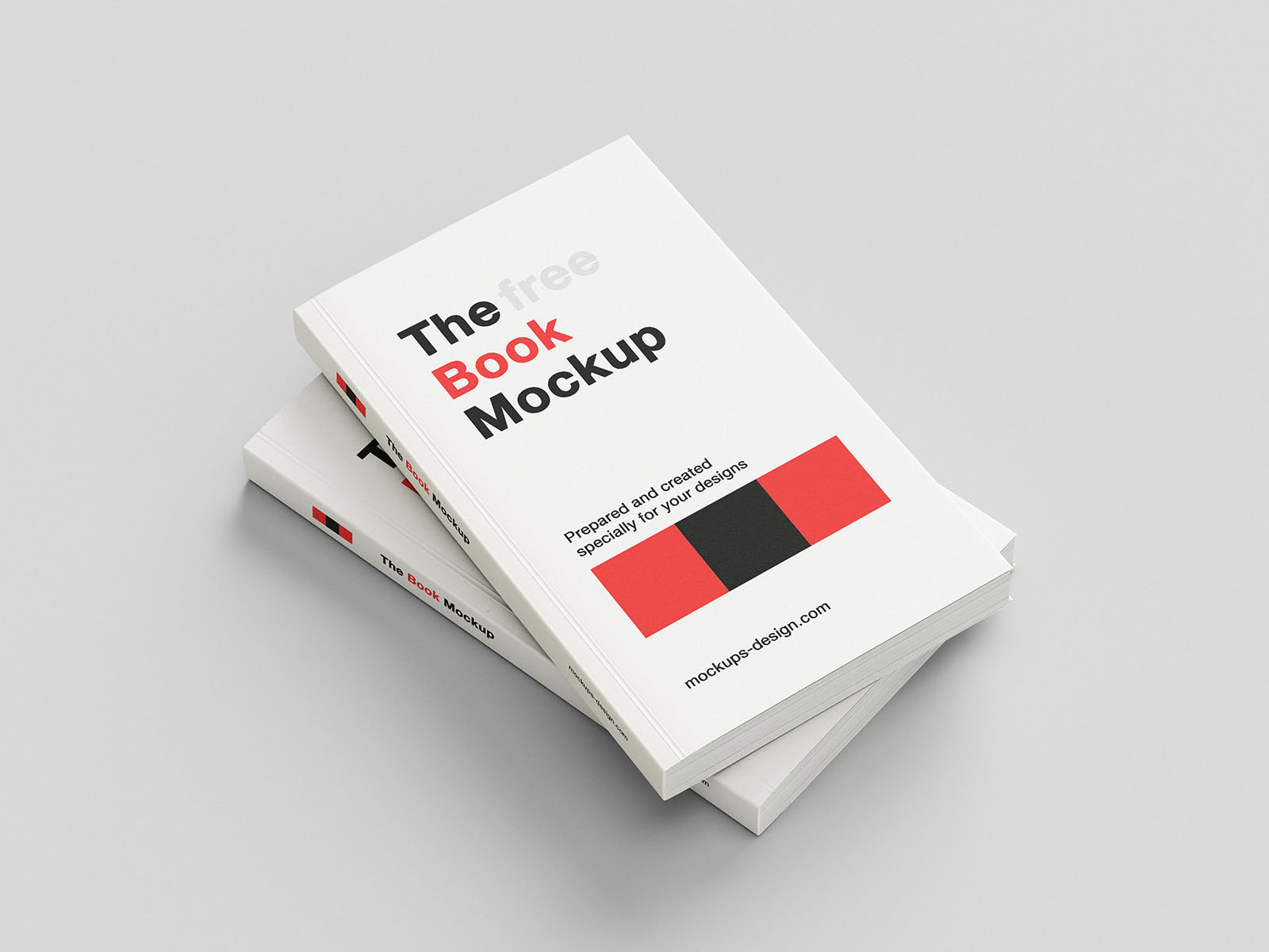 Free 8 Shots of Book Mockup with Flap Cover PSD Template