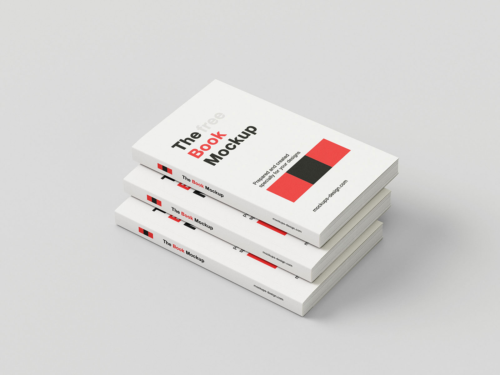 Free 8 Shots of Book Mockup with Flap Cover PSD Template