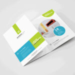 8 Shots of Brochure Mockup