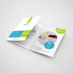 8 Shots of Brochure Mockup
