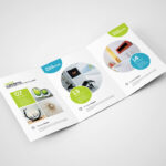 8 Shots of Brochure Mockup