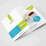 8 Shots of Brochure Mockup