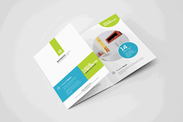 8 Shots of Brochure Mockup