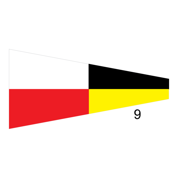 9 Flag logo