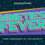 90s Text Effect