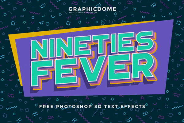 90s Text Effect