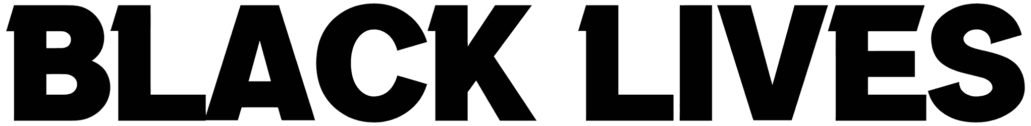 A Black Lives Font