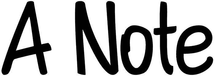 A Note Font