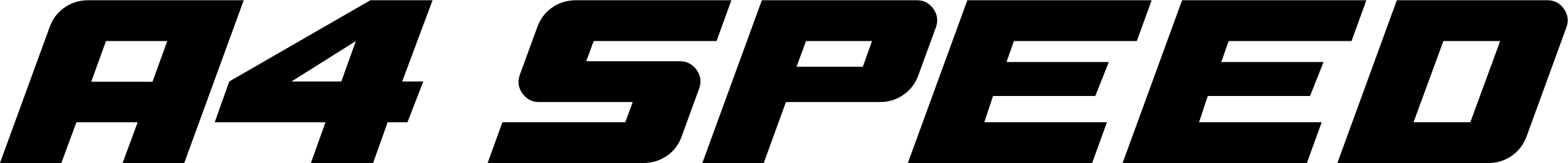 A4 Speed Font