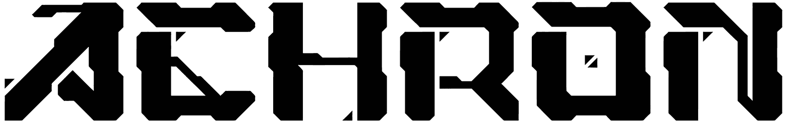 Achron Font
