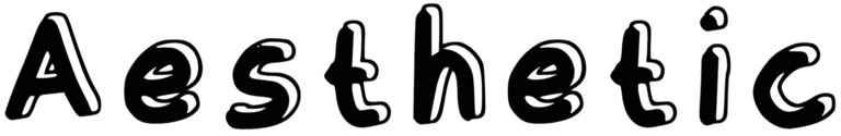 Aesthetic Font