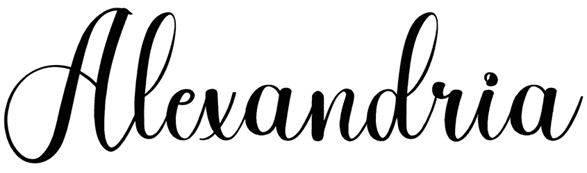 Alexandria Font