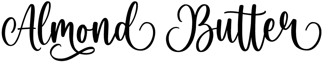 Almond Butter Font