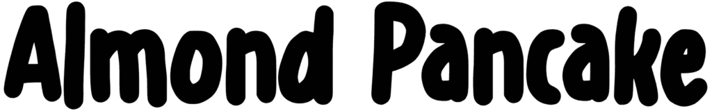 Almond Pancake Font