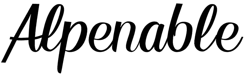 Alpenable Font