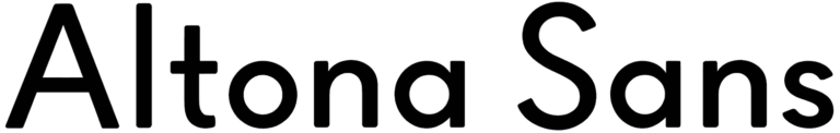 Altona Sans Font