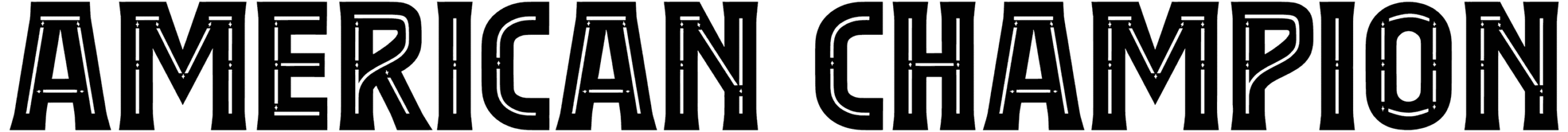 American Champion Font