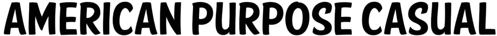 American Purpose Casual Font