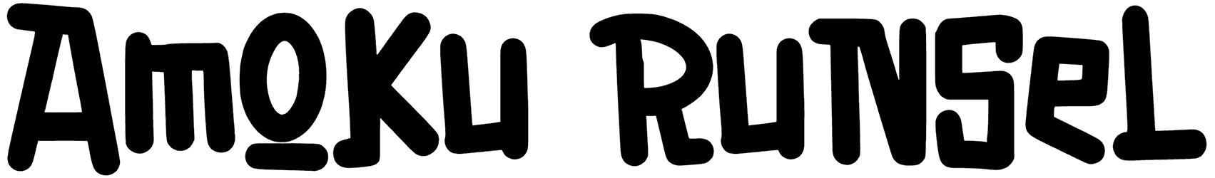 Amoku Runsel Font