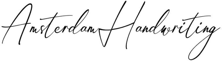 Amsterdam Handwriting Font