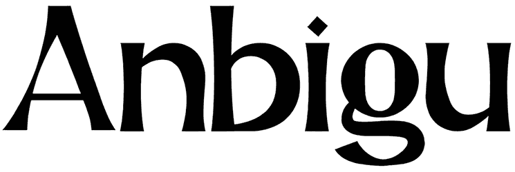 Anbigu Font