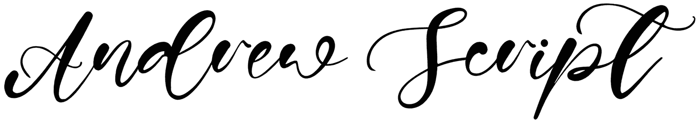 Andrew Script Font