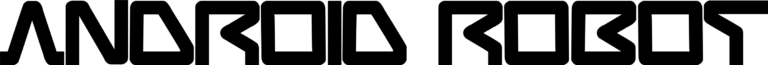 Android Robot Font