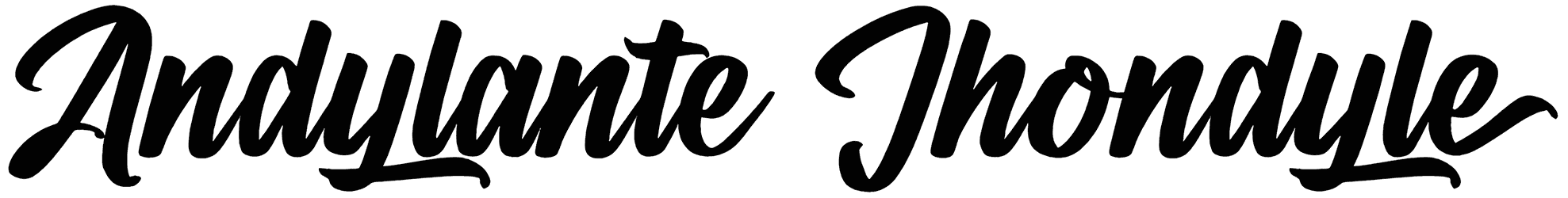 Andylante Jhondyle Font