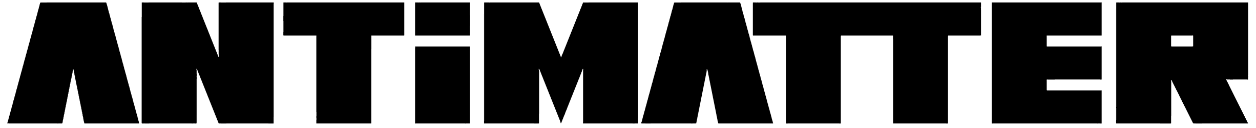 Antimatter Font