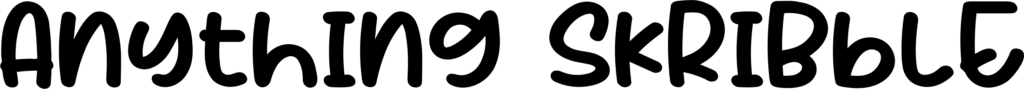 Anything Skribble Font