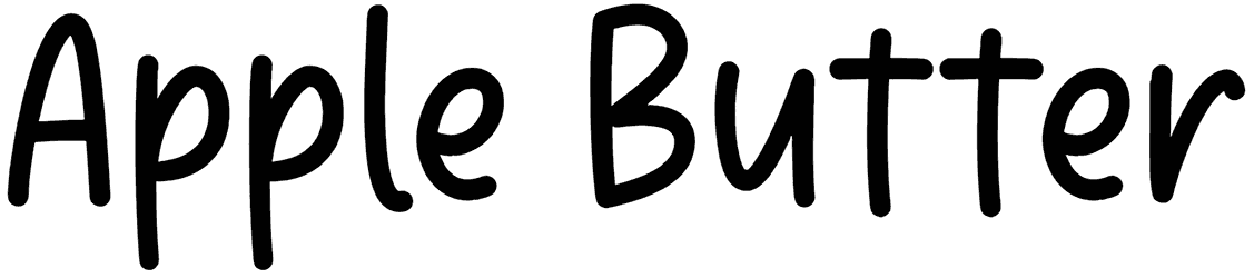 Apple Butter Font