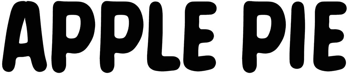 Apple Pie Font