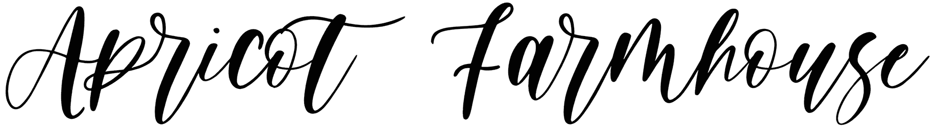 Apricot Farmhouse Font