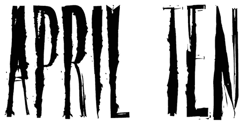 April Ten Font