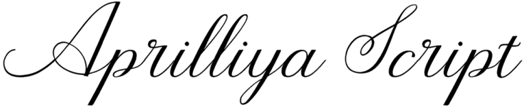 Aprilliya Script Font