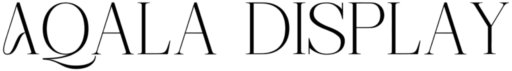 Aqala Display Font