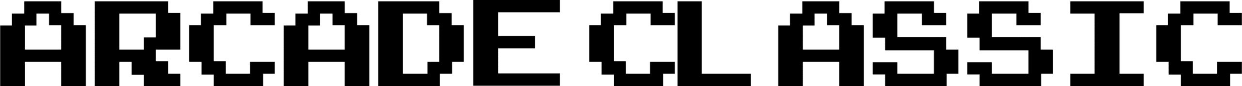 Arcade Classic Font