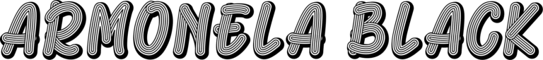 Armonela Black Font
