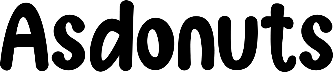 Asdonuts Font