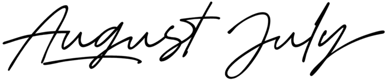 August July Font