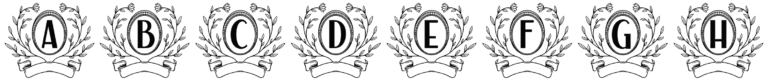 Auro Monogram Font
