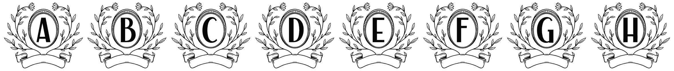 Auro Monogram Font