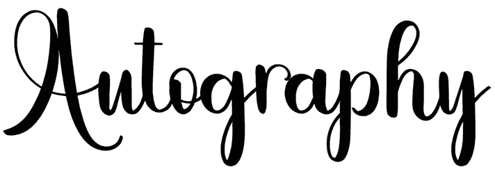 Autography Font