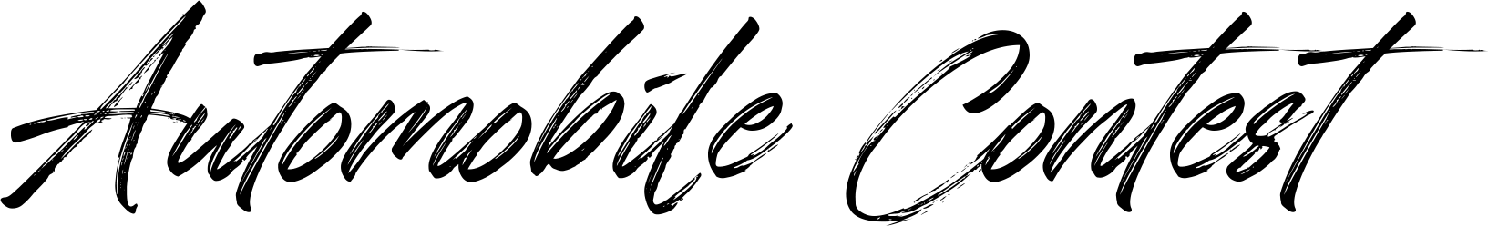 Automobile Contest Font