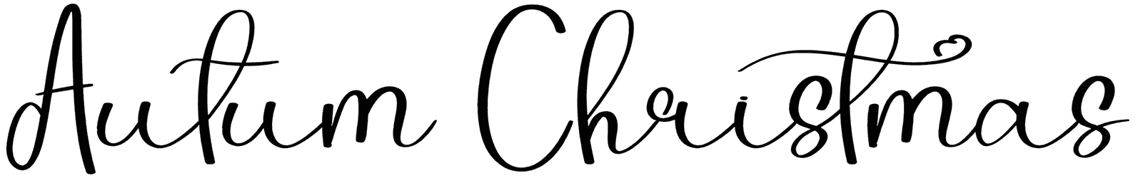 Autum Christmas Font