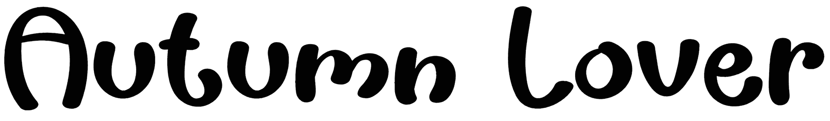 Autumn Lover Font